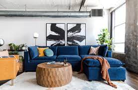 15 best blue velvet couches that ll