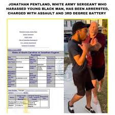 Fort jackson soldier under investigation for harassing a black man walking down the street and demanding to know where he lives. 0mnbrdwwhoiwem