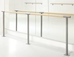 floor mounted ballet barres dinamica