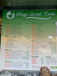 closed magic carpet foods food cart