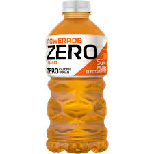 powerade sports drink zero sugar orange