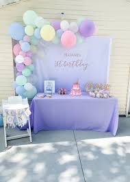 ice cream themed first birthday party
