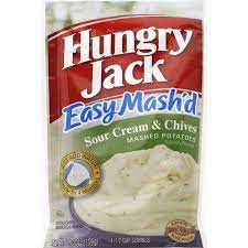 hungry jack easy mash d mashed potatoes