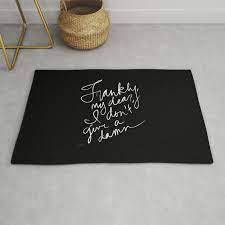 gone with the wind rug by mlauxdesign