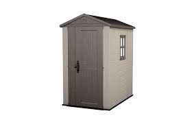 Keter Factor 4x6 Storage Shed Brown