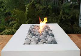 Icon Ultralight Concrete Fire Table By