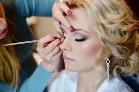 bride makeup stock photos royalty free