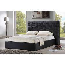 upholstered queen bed frame