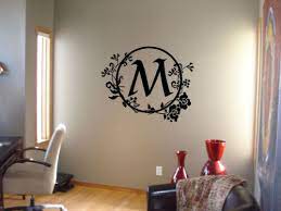 Personalized Monogram Initial Wall