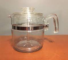Percolator Coffee Pot Pyrex Pyrex Vintage