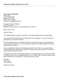 Administrative Cover Letter Examples 