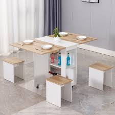 woodyhome dining table set for 5 move