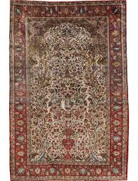 kashan antique rug