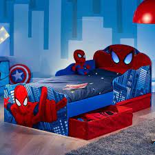 Spiderman Toddler 2 Drawer Storage Bed