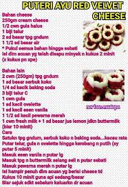Mix in vanilla essence and sugar until well combine. Puteri Ayu Red Velvet Cheese Recipes Food Cooking