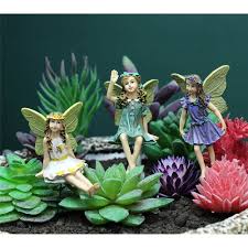 6pcs Mini Fairies Figurines Garden