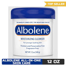 albolene cream skin cleansers toners