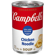cbell s condensed 25 less sodium en noodle soup 10 75 oz