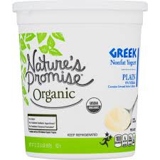 promise organic greek yogurt plain