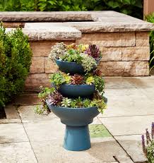 how to make a succulent tower planter