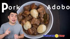 pork adobo in pineapple juice with