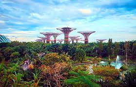 visiting gardens by the bay