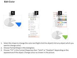 Ic Colored Pie Chart With Five Pieces And Icons Powerpoint