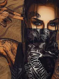 You will definitely choose from a huge number of pictures that option that will suit you exactly! Gangster Girl Drawing Wallpaper Wallery