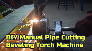 manual pipe cutting beveling torch