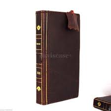 Debit card, credit card, digital wallet. Genuine Oil Leather Case For Iphone 6 Plus Cover Bible Book Wallet Cre Daviscase