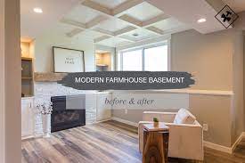 Modern Farmhouse Basement Remodel