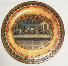 Last Supper Wall Plaque Plate