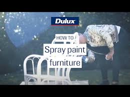 Spray Painting Furniture Quick And