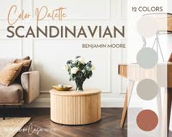 Scandinavian Paint Color Palette