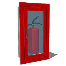fire extinguisher cabinet 3d model