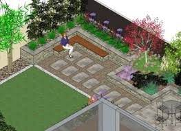 L Shaped Garden Design Ideas Backyard