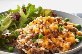 cheesy ranch ground beef cerole