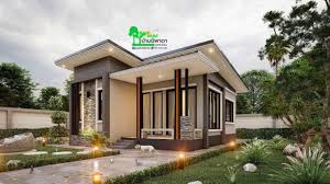 Small Two Bedroom House Plan With High