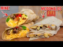 mcdonald s breakfast burrito at home