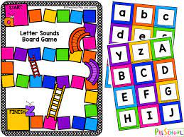 free printable letter sounds board games