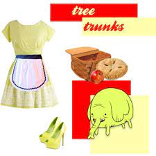 Tree trunks adventure time costume