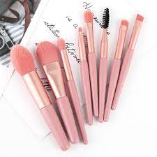 8pcs high quality korean makeup brushes
