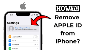 how to delete apple id without pword