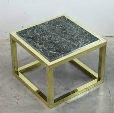 Green Veined Marble Coffee Table