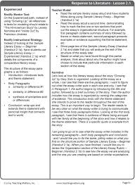 heads up step gather evidence pdf modify instructional strategy instead of looking at the sample literary essay