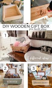 diy wooden gift box last minute gift