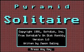 Pyramid solitaire saga, free and safe download. Pyramid Solitaire Dos Ms Dos Rom Download Wowroms Com