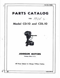 omc outboard motor parts lists catalogs
