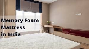 best memory foam mattress in india 2023