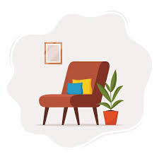 Cute Interior With Modern Armchair